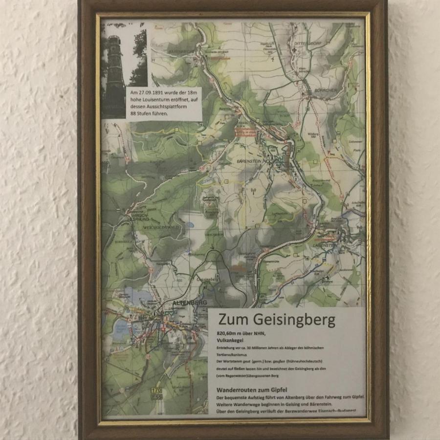 Altenberg Ferienwohnung Uhlig מראה חיצוני תמונה